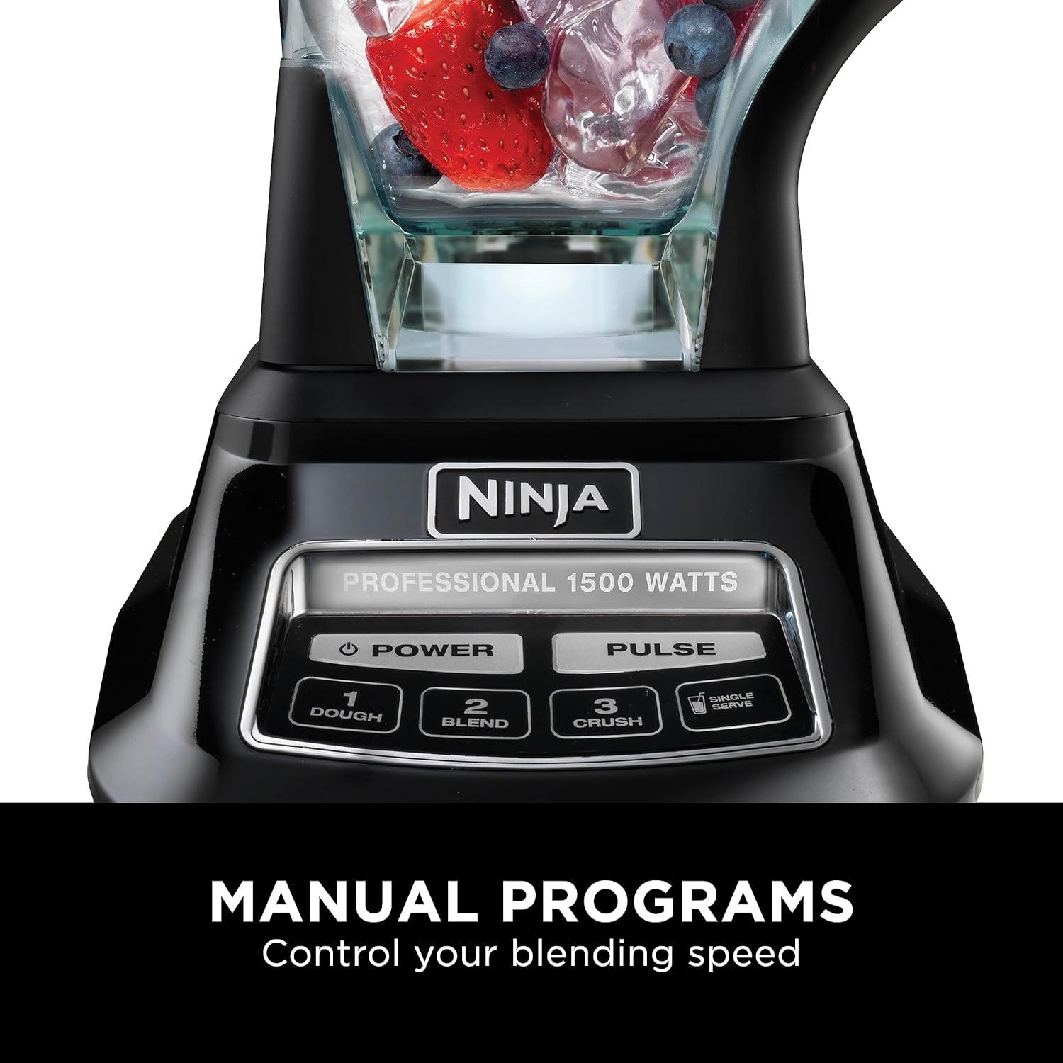 Ninja Mega Kitchen System, 1500W, 72 oz. Full-Size Blender & 8-Cup Food Processor with (2) 16 oz. To-Go Cups, Total Crushing Technology - Smoothies, Ice Crushing, Purees, Dough & More
