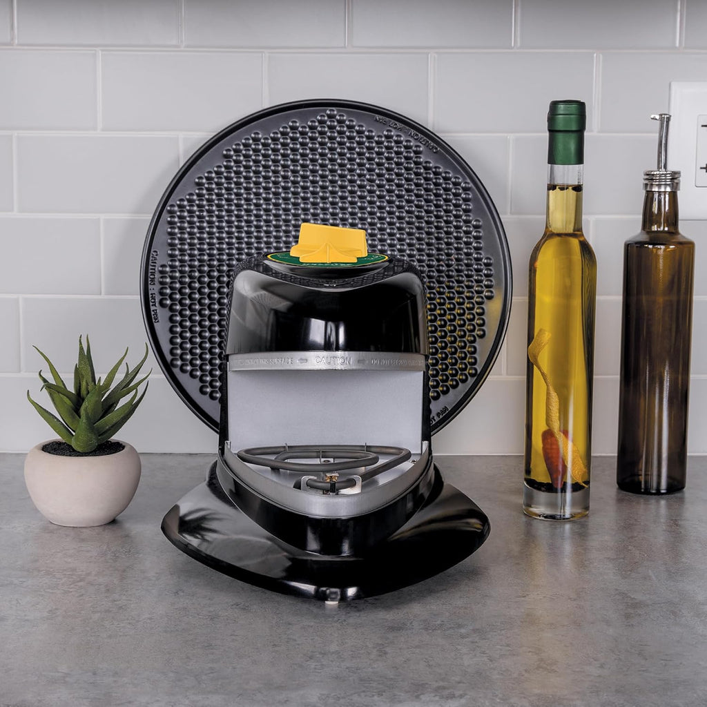 Pizza Plus Rotating Oven - 12-Inch, Countertop Pizza Oven, Nonstick Tray, Top and Bottom Heating Elements, Easy to Clean