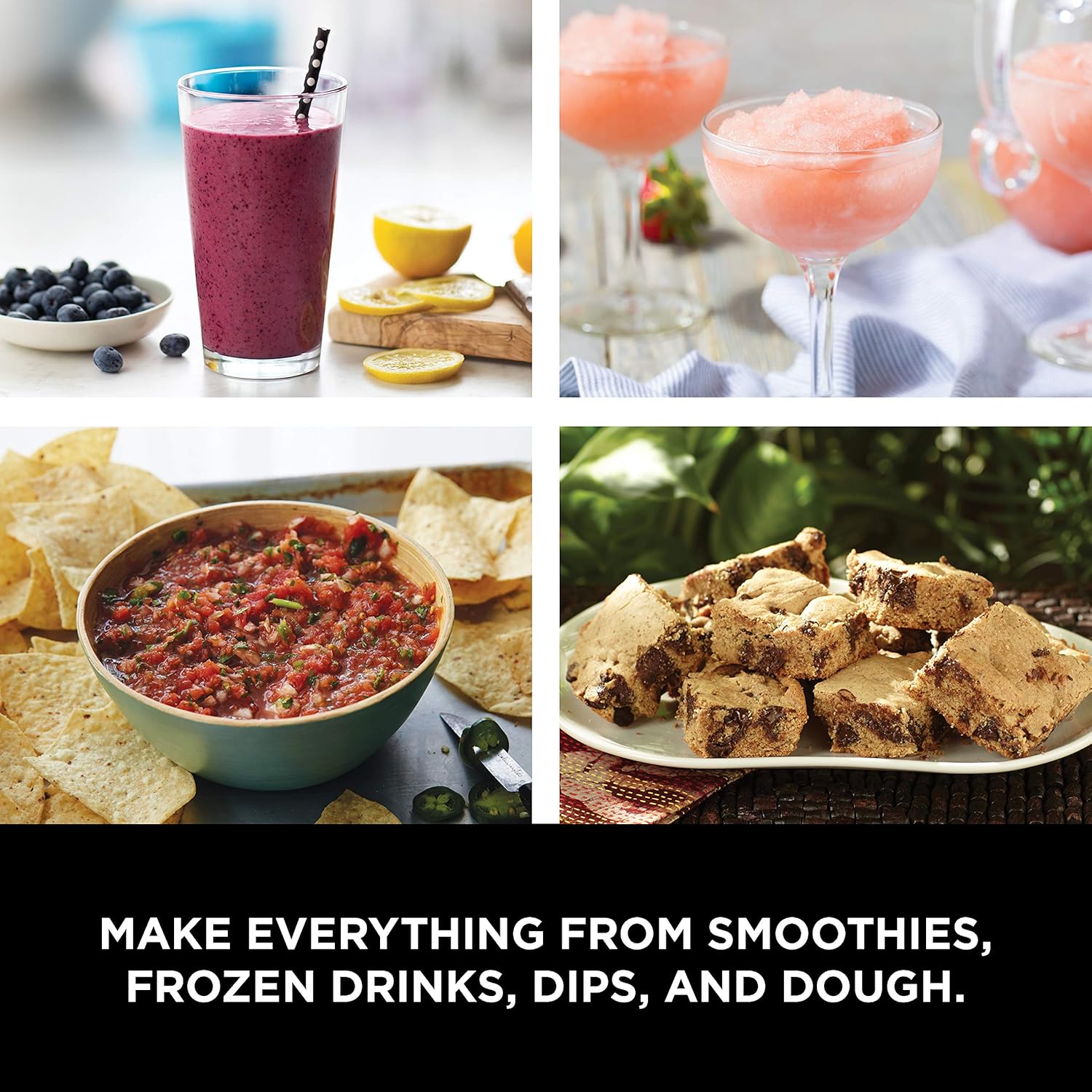 Ninja Mega Kitchen System, 1500W, 72 oz. Full-Size Blender & 8-Cup Food Processor with (2) 16 oz. To-Go Cups, Total Crushing Technology - Smoothies, Ice Crushing, Purees, Dough & More